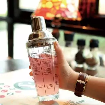 420 мл Mix Master Glass Рецепт Коктейльный шейкер Барный шейкер Инструменты для бара Silver