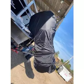 420D 0-15HP Яхт Полный Подвесной Моторный Чехол для Лодки Анти УФ Пылезащитный Чехол Защита Морского Двигателя Водонепроницаемый Черный