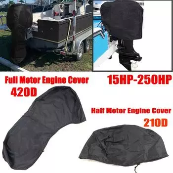 420D 6-225 л.с. Яхтовый полный подвесной мотор Двигатель 210D 15-250 л.с. Получехол для лодки Защита двигателя от УФ-излучения Пылезащитный Водонепроницаемый для яхт
