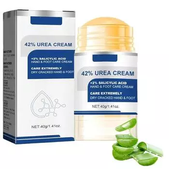 42% мочевина для ног от сухих потрескавшихся пяток, 42% мочевина, увлажняющий стик для ног, от сухих потрескавшихся пяток, увлажняющий крем для ног и рук One Size