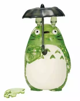 42 piece crystal puzzle Totoro Green