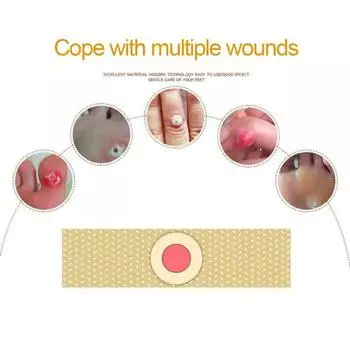 42 шт., безболезненный медицинский пластырь от мозолей, удаление мозолей, смягчение раздраженной кожи, уход за ногами