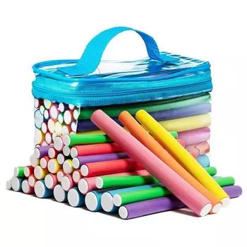 42 шт./лот, без нагрева, щипцы для завивки волос, мягкая губка, щипцы для завивки волос, валик из пены, инструмент для завивки локонов, инструменты для самостоятельной укладки волос, парикмахерские инструменты