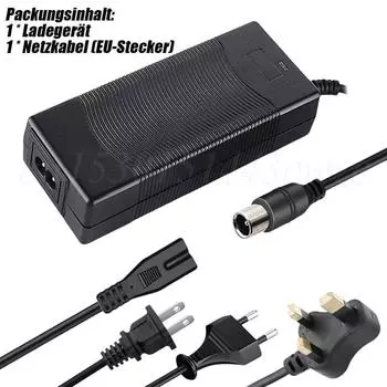 42 В 2 А зарядное устройство для литиевых аккумуляторов для электровелосипеда, зарядное устройство для литий-ионных аккумуляторов, адаптер для аккумуляторов с вилкой EU US UK для электровелосипеда, ховерборда, скутера