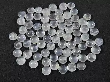 42Cts. Натуральный нежно-розовый кварц круглый россыпью драгоценный камень 75 шт. лот 4X4MM RQ-1378