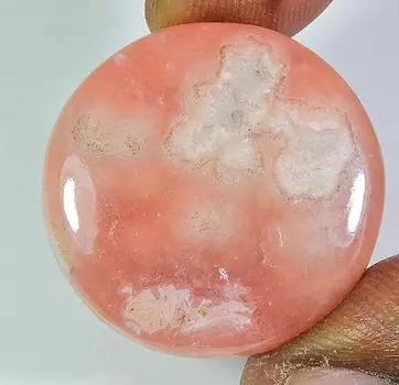 42Cts. Натуральный родохрозит круглый кабошон россыпью драгоценный камень 26X26X05MM PP-985