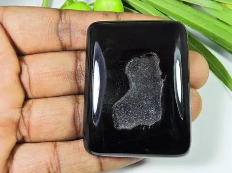 42X55X08MM окрашенный оникс друза агат жеода оконный срез лечебный кристалл драгоценный камень SK-974