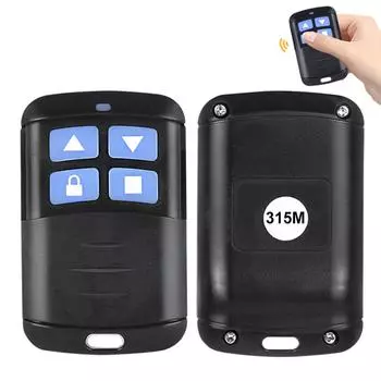 433/315 МГц смарт-копировальный аппарат с дистанционным управлением, 4 кнопки, электрические ворота гаража, пульт дистанционного управления для замены ворот 433 MHz