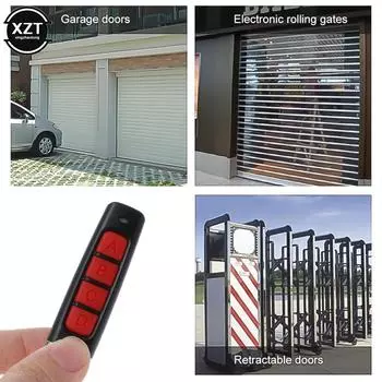 433 МГц Автоматическое копирование пульта дистанционного управления Электрический открыватель гаражных ворот Пульт дистанционного управления Дубликатор Клонирование Клонирование Обучение Плавающий Код