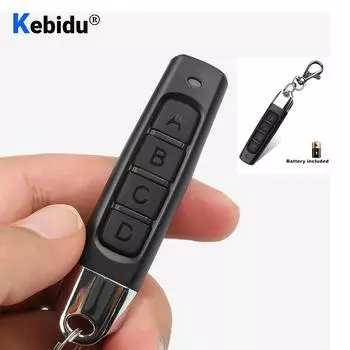 433 МГц беспроводной пульт дистанционного управления, код копирования, 4-канальный электрический набор микросхем клонирования PT2262 для ворот, гаражных ворот, авто AB