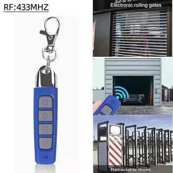 433 МГц Копия пульта дистанционного управления RF 4 CH Передатчик для гаражных ворот Электрический открыватель Дубликатор Клонирование Код Контроллер ABCD Stype CHINA