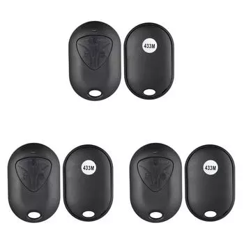 433 МГц копировать пульт дистанционного управления брелок 3 кнопки для ворот гаража автомобиля
