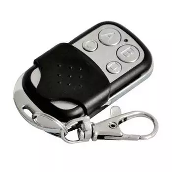 433 МГц RF пульт дистанционного управления металлический 4-кнопочный беспроводной универсальный переключатель для EV1527 Learning