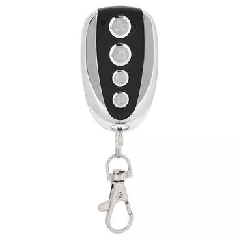 433 МГц универсальный дубликатор копировальный беспроводной пульт дистанционного управления для электрических гаражных ворот чёрный