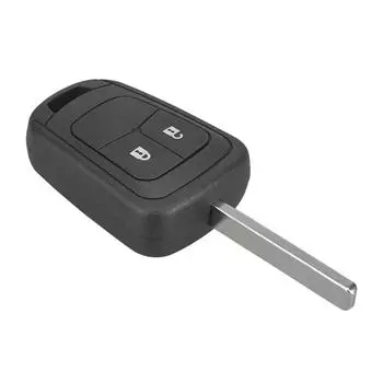 434 МГц ASK, 2 кнопки, автомобильный дистанционный ключ-транспондер, подходит для OPEL/VAUXHALL с чипом ID46, сменный дистанционный ключ