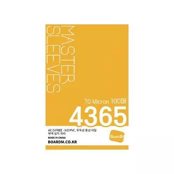 4365 Board M Master Sleeve korean boardgame