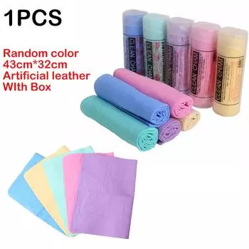 43*32 см Полотенце для мытья автомобиля из оленьей кожи Впитывающие полотенца Чистка кухни автомобиля Сушка Салфетка Инструменты для чистки автомобиля Инструменты для детейлинга автомобиля