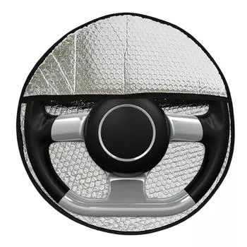 43x43 см козырек от солнца на руль, солнцезащитный козырек, изоляция от солнца, складной козырек от солнца на руль автомобиля spain