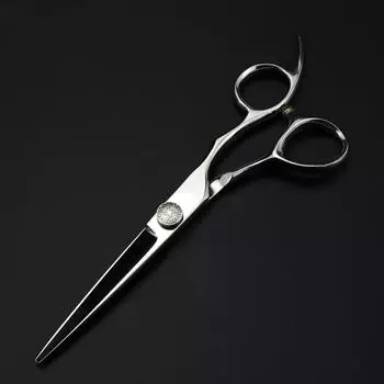 440C 6-дюймовые ножницы для волос Flower Screw, филировочные ножницы для парикмахеров, инструменты для парикмахерских ножниц