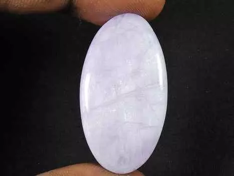 44Cts. Натуральный розовый кунцит овальный кабошон россыпью кристалл драгоценный камень 21X38X5MM SK-1788