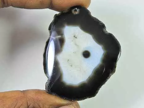 44X54MM натуральный солнечный друзовый агат срез кабошон россыпью драгоценный камень 136 карат SK-1811