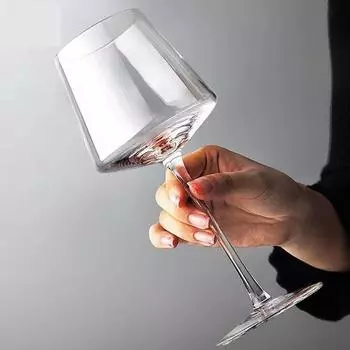 450 мл коллекционный бокал для красного вина ручной работы ультратонкий хрустальный бокал для бургундского вина Art Big Belly дегустационный стакан 450ml