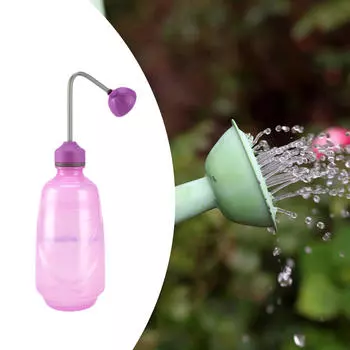 450 мл Лейка для растений Садовый инструмент Удобный современный дизайн Садовый горшок для полива розовый