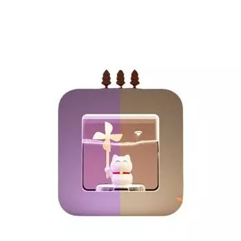 450 мл увлажнитель воздуха портативный диффузор ароматического масла USB светодиодный светильник для ароматерапии беспроводной Adroable милый увлажнитель воздуха для домашних животных для дома Pink