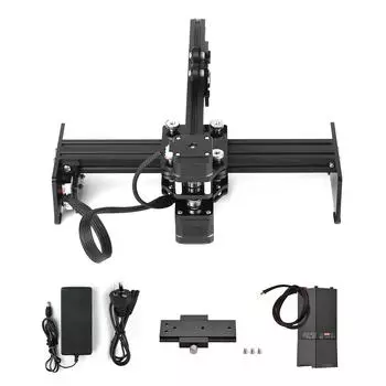 450 нм 50 Вт лазерный гравировальный станок с фиксированным фокусным расстоянием мини настольный лазерный гравер принтер портативный AU Plug & with 50W Laser Module