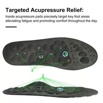 45293 пары магнитных акупрессурных стелек для ног для мужчин и женщин Gel Comfort M 1Pair