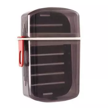 45293 Pcs Soap Box Drainage Drainage Dustproof Function Lock Design with Leakproof Travel Soap 1pc чёрный