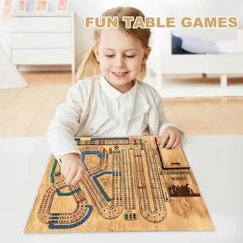 45293 Sets Cribbage Wars Board Game Kids Adults Family Party Multiplayer