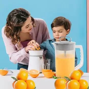 45293 шт. кувшин для смешивания напитков 2000 мл герметичная бутылка для воды с крышкой полупрозрачный регулируемый поршень миксера 1pc