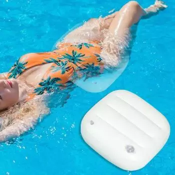 45293 шт. надувное сиденье для гидромассажной ванны, устойчивое к царапинам, эргономичная поддержка осанки, подушка для ванны 1pc белый