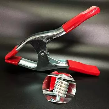 45299 шт. А-образный зажим для наружного использования. Прочная челюсть с открыванием. Толстая, устойчивая к ржавчине, удобная ручка. A