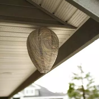 45390 Упаковка: подвесной поддельный осиный улей, репеллентный фонарь от ос, держать гнездо подальше, легко 4pcs