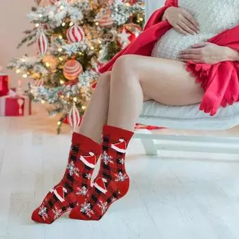 45650 пар рождественских носков с обратным отсчетом, красочные мультяшные праздничные носки, набор из 12 штук A