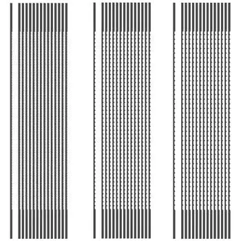 45/225 шт. 5-дюймовые полотна для лобзика из высокоуглеродистой стали, плоские полотна для лобзика с 10TPI 12TPI 28TPI для резки древесины 2025 1Set&Multipurpose Cutting