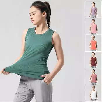 (45-70КГ)Женский быстросохнущий жилет для марафона, рубашка без рукавов, спортивные майки S розовый