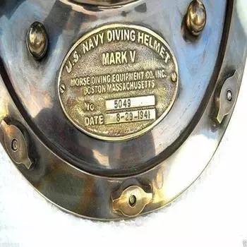 45.72 см стальной водолазный шлем водолазный шлем для офиса домашнего декора