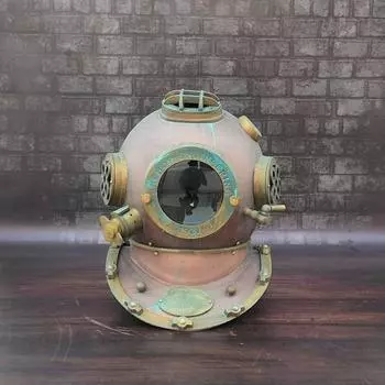 45,72 см Водолазный шлем Водолазный шлем ВМС США Mark V Водолазный шлем ВМС для глубоководного погружения