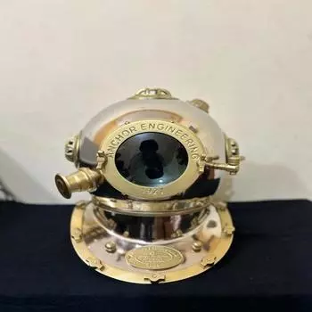 45,72 см водолазный шлем морской ВМС США для глубоководного подводного плавания домашний, настольный декоративный коллекционный