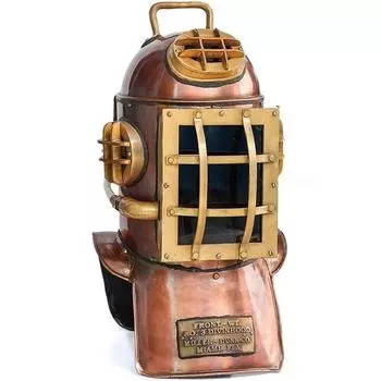 45,72 см водолазный шлем, шлем для глубоководного дайвинга, водолазный шлем ВМС США, шлем для дайвинга «Миллер Данн», водолазный шлем