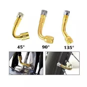 45 90 135 градусов угловой клапан адаптер удлинитель клапана камеры шины для автомобиля грузовика мотоцикла велосипеда аксессуары