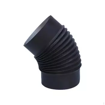 45-градусная труба, аксессуары для дымохода, для улицы, для кемпинга, палаточная печь, гибкая, печь