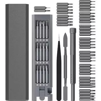 45 in 1 Mini Screwdriver Set Multi-Function Precision Repair Tool S2 Magnetic Torx Phillips Screw Driver Bits for Xiaomi IPhone