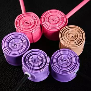 45 мм 65 мм 85 мм французский клапан TPU шоссейный велосипед внутренняя камера гравийный шоссейный велосипед для путешествий 700X33-50-Purple-French Valve 65MM