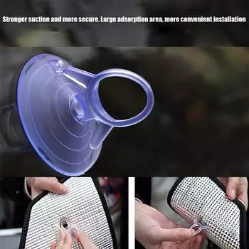 45 мм диаметр автомобильного салона 10 шт ПВХ материал автомобильный солнцезащитный козырек присоска с сильным вытяжным кольцом ласточкин хвост присоска чёрный