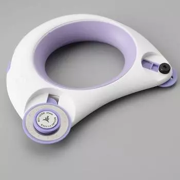 45 мм отрезной нож с двойной головкой, многофункциональный нож для шитья своими руками, отрезной круг для резки ткани и бумаги фиолетовый