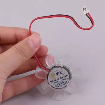 45 мм три отверстия расстояние 26 мм равносторонний подвесной вентилятор для карт лопасть 12 В 0,12 А вентилятор